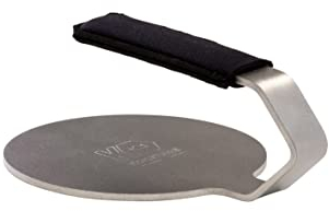 Kockums Jernverk - Burger Smasher Neopren 14⌀/ 660g - Schwedischer Edelstahl Von Hoher Qualität Ohne Scharfe Kanten - Erreichen Sie Restaurantqualität Zu Hause, Eine Perfekte Smash Burger Presse