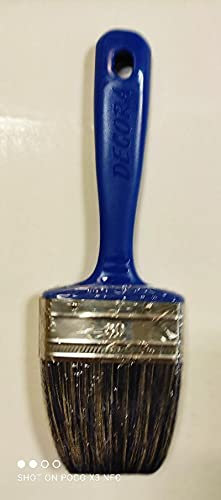 Farben-Budimex Lackierpinsel / Flächenstreicher, Blau, 80 mm