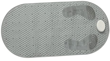 Cabilock Alfombrilla Antideslizante De Masaje para Baño Tapete De Drenaje para y WC Accesorios De Baño Succión y Forma De Panal