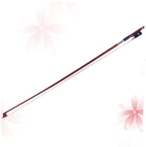 Achteckiger Geigenbogen mit Ebenholzgriff 1/4 aus Brasilholz | Leichtes Modell für Anfänger und Schüler, Balance, Extra Grip, nicht Leicht zu Brechen