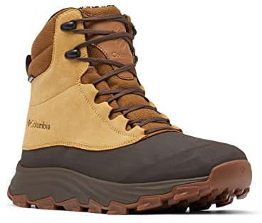 Columbia Mens Expeditionist Shield Waterproof Snow Boot, Curry/Light Brown, 9.5