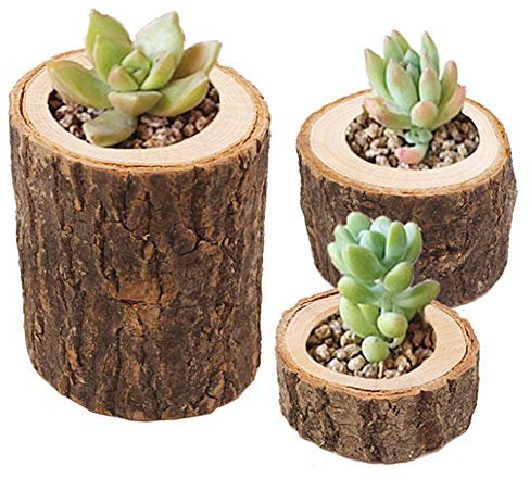 3 Stück/Set Kerzenständer aus Holz, Teelicht-Kerzenhalter aus Holz, Für Rustikale Hochzeit, Party, Geburtstag, Urlaub