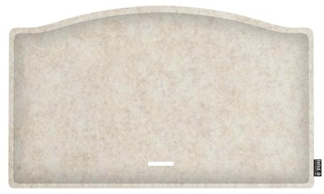 Feltd. 23-mm-Filz-Sitzkissen kompatibel mit Stokke Tripp Trapp, Cotton | Größe 240 × 410 × 23 mm; aus Filz; gepolstert; mit Befestigung; mit Aussparung