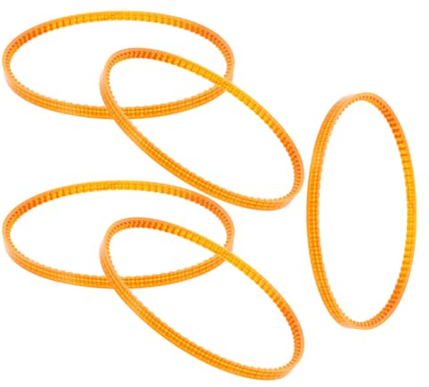 Amosfun Commercial Candy Machine Belts 5pcs Maker Belts Easy to Install Sturdy Plastic