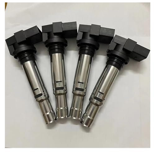 DZSQWETYU Zündmodul Zündspule Für Vw Für Polo Für Tiguan Für Golf Für Cc EOS Für Passat 036905715 036905715F 036905715A 036905715C 036905715G Zündverteiler(4 PCS)