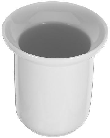 Cabilock Soporte De Cepillo para Inodoro Acabado Mate con Diseño Ergonómico para Limpieza Eficaz De Baño Hogar Y Espacios Públicos