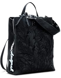 Desigual mochila de ocio Romeo Floral Sumy Mini Backpack Black negro