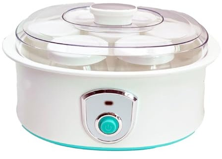 JISADER Fabricante de Yogurt eléctrico, Fabricante de Queso de Control de, Bricolaje Profesional Multifuncional con frascos, máquina de Yogurt para