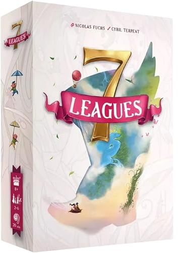 ATM Gaming 7 Leagues - Jeu de Societe - Stratégie et Ambiance - Parfait en Famille et Entre Amis - Créez Les Meilleures Combinaisons pour Gagner - A partir de 8 Ans