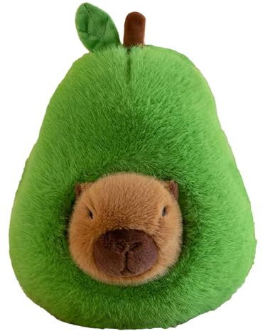 Capybara Coussin en Peluche, Coussin Douillet, Animal rembourré, Partenaire endormi Doux pour, Adultes, Chambre à Coucher, Salon, canapé, crèche