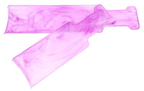 LALADEFIEE 2 Stück Haarfärbebrett aus Pp mit Marmor Design Tragbar und Benutzerfreundlich Haarfärbewerkzeugset für Professionelle und Private Anwendung