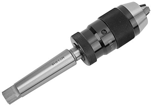 FILFEEL Portabrocas de Torno de Servicio, Accesorio Cónico Autoajustable de 16mm con Conector MT3 B18 para Mecanizado