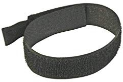 Fixman 138113 Hook and Loop Cable Ties 10pk 300 mm Black