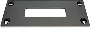 Pflanzwerk® Fioriere Porta vaso *ULTRAPIATTO Designer Sottovasi con rotelle* 80x28cm per tutti le fioriere e vasi da fiori *Design BREVETTATO* *Capacità di carico 120KG* *Made in Germany*