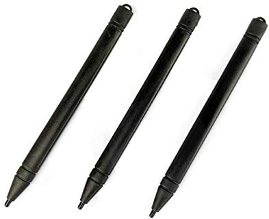 3-Pack Replacement Stylus Pen Set for LCD Writing Tablets - Compatible with All LCD Drawing Pad Brands (Does NOT Work with Digital Drawing Pads)