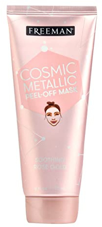 Cosmic Metallic Peel-Off Mask - Soothing Rose Gold by Freeman for Women - 6 oz Mask