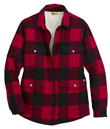 Dickies Damen Flannel Sherpa Lined Chore Coat Arbeitsoberbekleidung