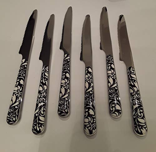 NEVA POSATERIA CREATIVA Emporio Zani Set 6 COLTELLI Pizza