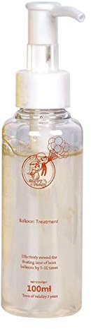 ZDYS Hi Float, Ultra flüssige Lösung für Latexballons, 50/100 ml, Heliumballon-Schutzflüssigkeit, hält Helium länger, umweltfreundliche Pumpe