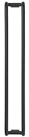 blomus Gästehandtuchhalter MODO | Stahl titanbeschichtet | Farbe Black | Wandmontage