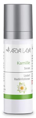 ARYA LAYA Kamille Serum, 30 ml: beruhigende Pflege für irritierte, gereizte & gerötete Haut, mit alpha-Bisabolol – entzündungshemmend & lindernd, leichte ölfreie Textur, vegan