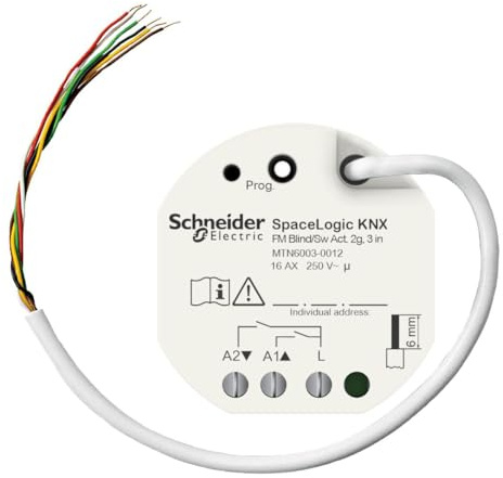 SpaceLogic KNX Schaltaktor 2fach UP SCHNEIDER MTN6003-0012