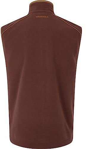 Härkila | Chaleco Sandhem 200 | Ropa y Equipamiento de Caza Profesional | Calidad Escandinava Duradera | Burgundy, XL
