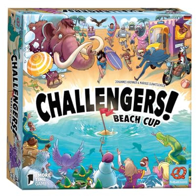 Asmodee, Challengers! Beach Cup, Kennerspiel des Jahres 2023, Deutsch