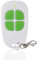 LINEOPS Télécommande bip Portail Compatible avec SCS Sentinel AAM0085, AAM0084, AAM0094 ControlGate 433Mhz - Piles Incluses - Garantie 3 Ans - Vert x1