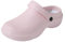 R-ISLAND Zoccoli sanitari da donna, adulti, realizzati in EVA, antiscivolo e leggeri, perfetti per il lavoro ospedaliero e clinico., Rosa, 41 EU