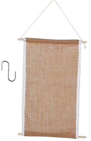 Angoily Schmuck-Organizer Für Wandmontage Halskettenhalter Armband-aufbewahrung Ohrringhalter Broschennadel-Organizer Display-Organizer Mit Aufbewahrungshaken Für Ringe Ohrringe