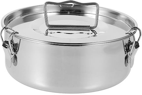 Molde con Asa para Hornear de Flan de Acero Inoxidable