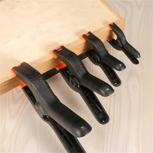 2/3/4/6/9inch Clamps for Woodworking Nylon A Clip Spring Retainer Hand Tools and Accessories 5pcs(9inch 5pcs)