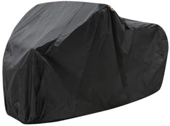 Telo copribici for 3 bici, impermeabile, anti-UV, resistente al freddo, pioggia, neve, vento, tenda, capannone, polvere e sporco.