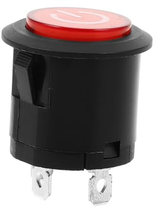 Gogogmee Replacement Power Switch for Boys and Girls Electric Car Push Button Safety Ride Toy Switch for Electric Motorcycle Accessories Replacements