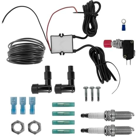 Lanciafiamme doppio universale compatibile con set di fiamme di scarico per motociclette e camion, accessori modificati per lanciafiamme