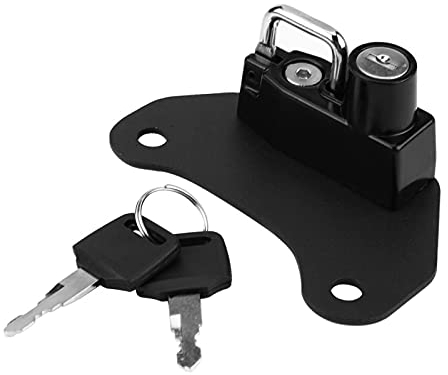 Antivol de Casque de Moto en Alliage avec Crochet pour Scout/Sixty 2015-2018 Serrure de Casque Serrure de Casque de Moto