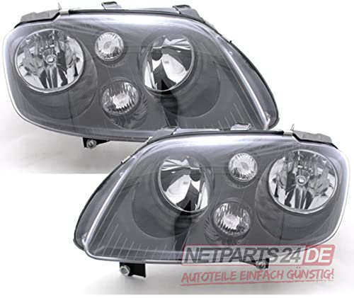 Johns, Scheinwerfer Halogen passend für VW Touran 1T03-06 Caddy 3 SET. sch.