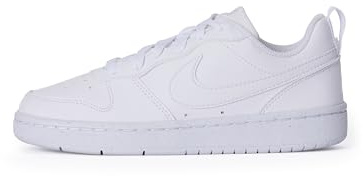 NIKE Unisex Kinder Court Borough Low Recraft (Gs) Sneaker, Weiß, 37.5 EU