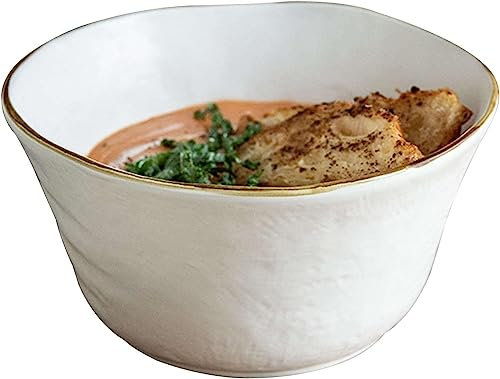 RiJpex Soup Plate,Soup Plates Bowls,Soup Bowl Microwave Safe, Udon Noodle Bowl, Ramen Bowl Ceramic, Pho Bowls Large-white-20x20x10cm, 1800ml (Color : White, Size : 20x20x10cm)