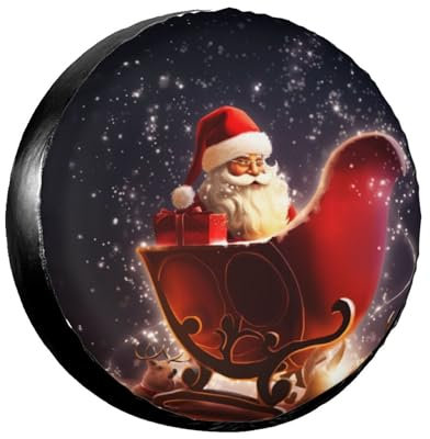 Weihnachtliche magische Reifen-Schutzhülle bietet dauerhaften Schutz für Ihre Reifen