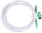 Cavo Internet in Fibra Ottica, SC/a PC a SC/a PC Set di Cavi di Prolunga per Modem Ottico Cavo Patch SC Monomodale con Connettore Flangiato per FTTH FTTB FTTP(15m)