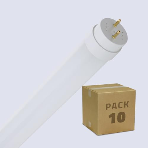 LEDKIA LIGHTING LED-Röhre T8 Glas 90cm Einseitige Einspeisung 12W 160lm/W (Pack 10 Stk.) 4000K Neutralweiß Nein T8