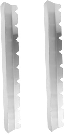 UKCOCO Soporte Para Brochetas y Herramientas De Barbacoa De Acero Inoxidable Grande 9 Puestos Para Parrilla, Accesorio Para Asar Alimentos Sin Contacto, Resistente y Estable Para Barbacoa Exterior