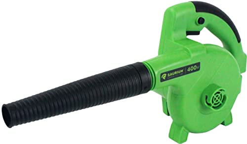 Souffleur/aspirateur - 400 W, Puissant et Polyvalent, idéal pour Nettoyer Les Feuilles et Les débris en extérieur. Son Design léger facilite Son Utilisation Quotidienne. *
