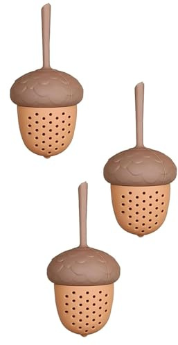 Alnicov 3 Infusores De Té De Silicona, Coladores De Hojas, Aptos para La Mayoría De Ollas Y Tazas.