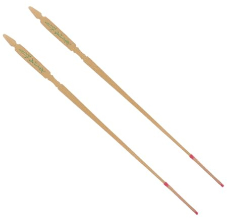 FUTUREORYY 2stücke Holz-schlaginstrumentenstöcke Hackbrett Schlägel mit Bambusmuster Design für Yangqin Hammer Sticks als Musikzubehör zum Üben und Aufführen