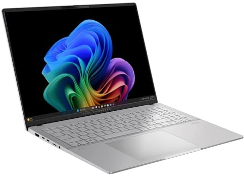 ASUS Vivobook S 16 AI Copilot+PC Laptop: AMD Ryzen AI 9 365, display OLED da 15,6 pollici 3.2K 120Hz, RAM 32GB 7500MHz, SSD 1TB, AMD Radeon 880M Wi-Fi 6, RGB retroilluminato KB, Windows 11