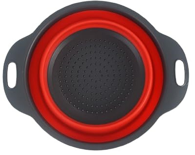Silicone Pieghevole Cestino di Scarico Frutta Verdura Cestino di Lavaggio Pieghevole Setaccio Insieme Pieghevole Scolapasta Cucina Strumento di Conservazione