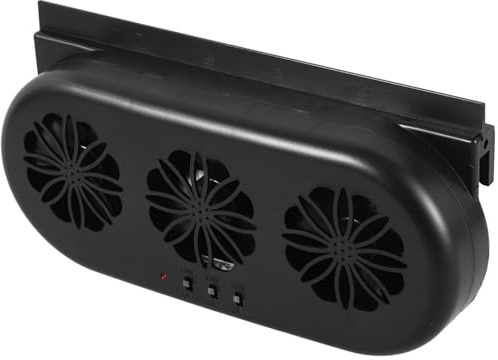Vaguelly Ventilatore USB per Auto Ventilatore Estrazione con Raffreddamento Rapido e Circolazione Aria per Giorni Caldi Finestra Ventilata per Comfort Ottimale in